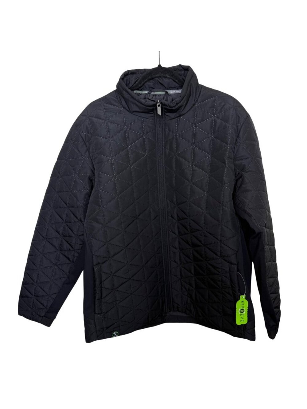 NWT Holloway Sportswear Black Repreve Eco Full Zip Jacket Size Large